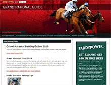 Tablet Screenshot of grand-national-guide.com